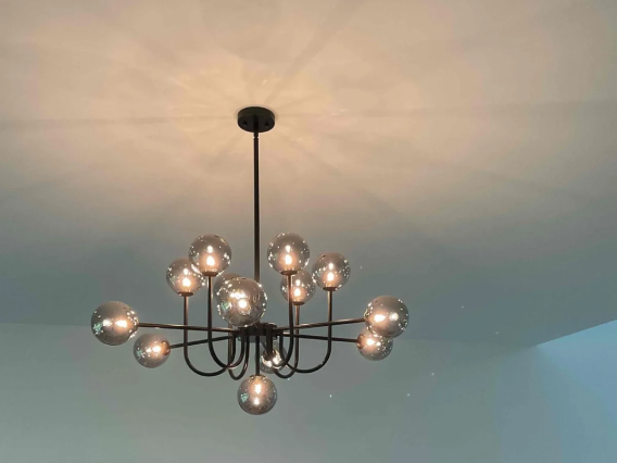 Modern Globe Chandelier — Boynton Beach